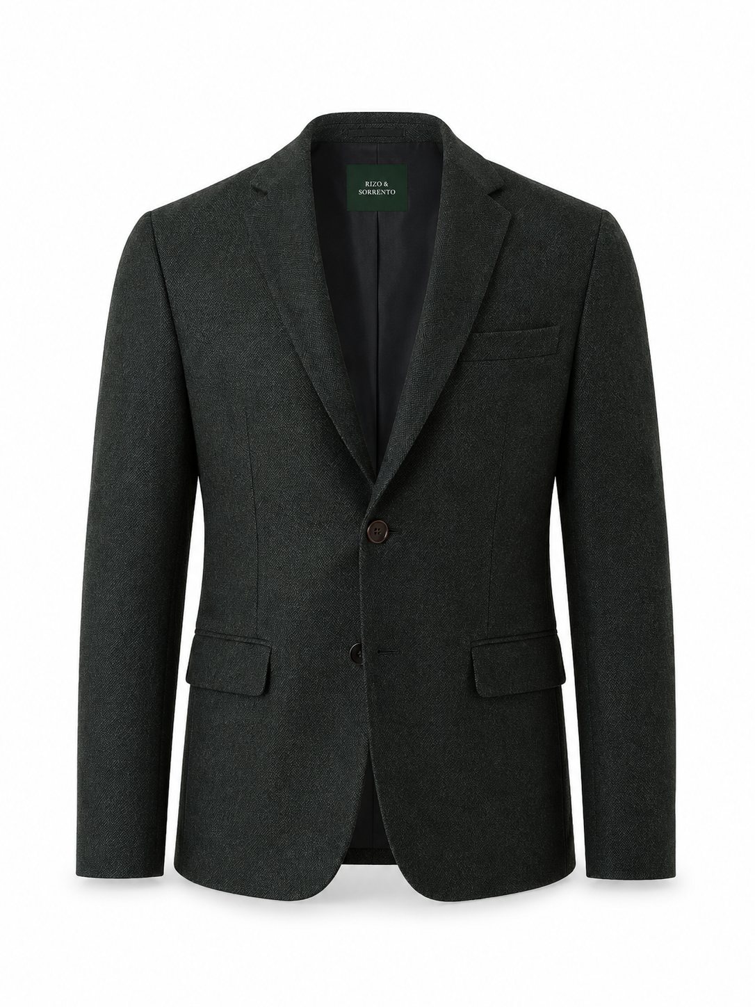 Blazer Milano Verde Oscuro Espina