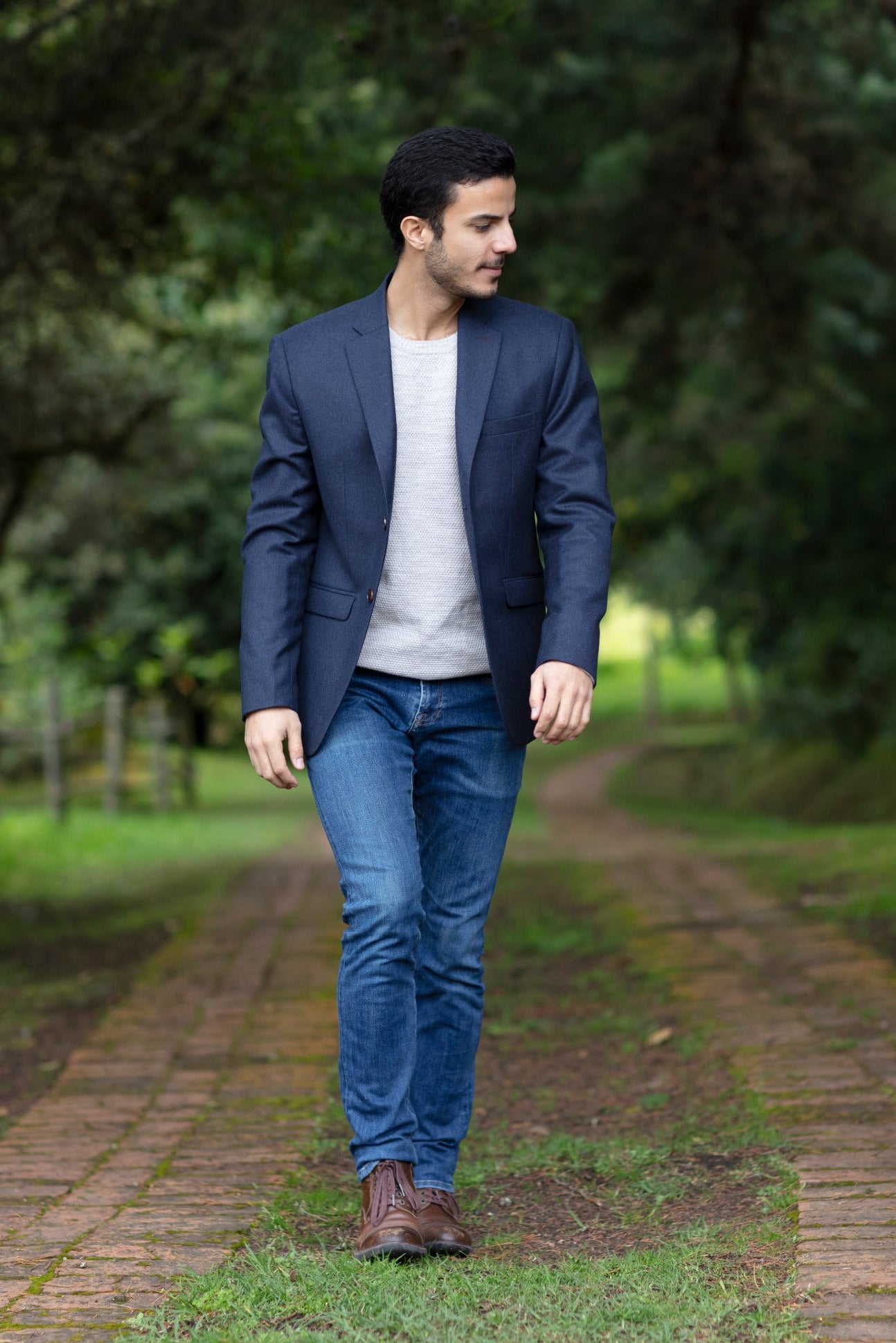 Blazer Milano Azul