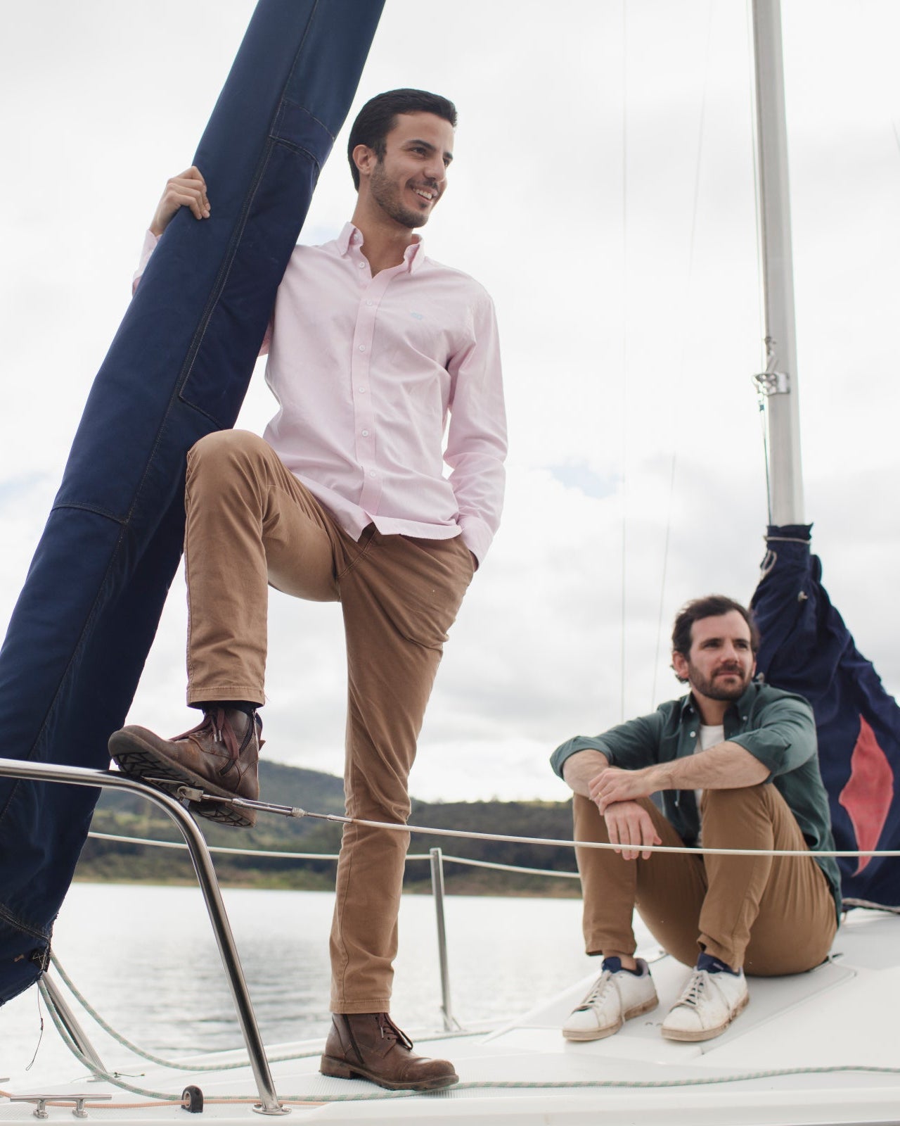 Camisa Oxford Rosada
