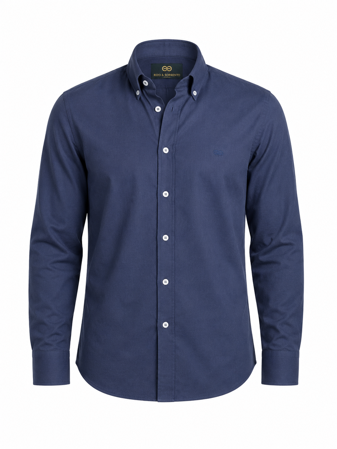 Camisa Oxford Azul Marino