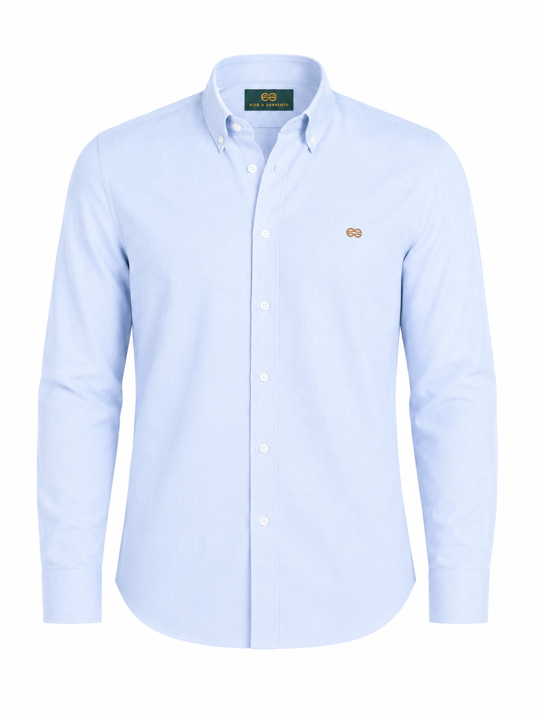 Camisa Oxford Azul Baby