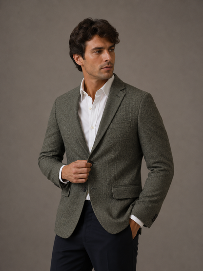 Blazer Milano Verde Claro Espina