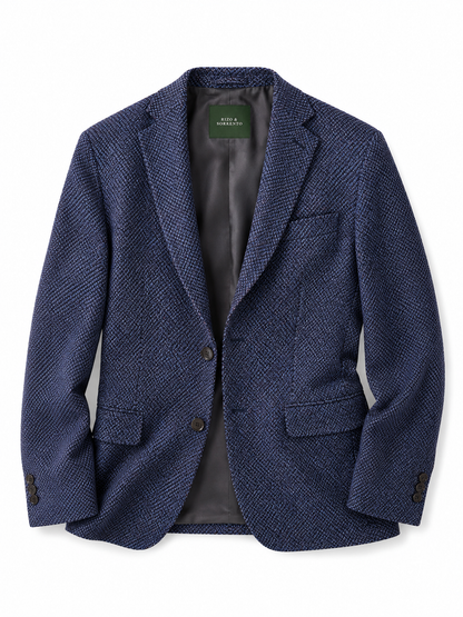 Blazer Milano Azul Ojo Perdiz