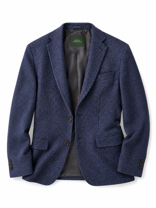 Blazer Milano Azul Ojo Perdiz