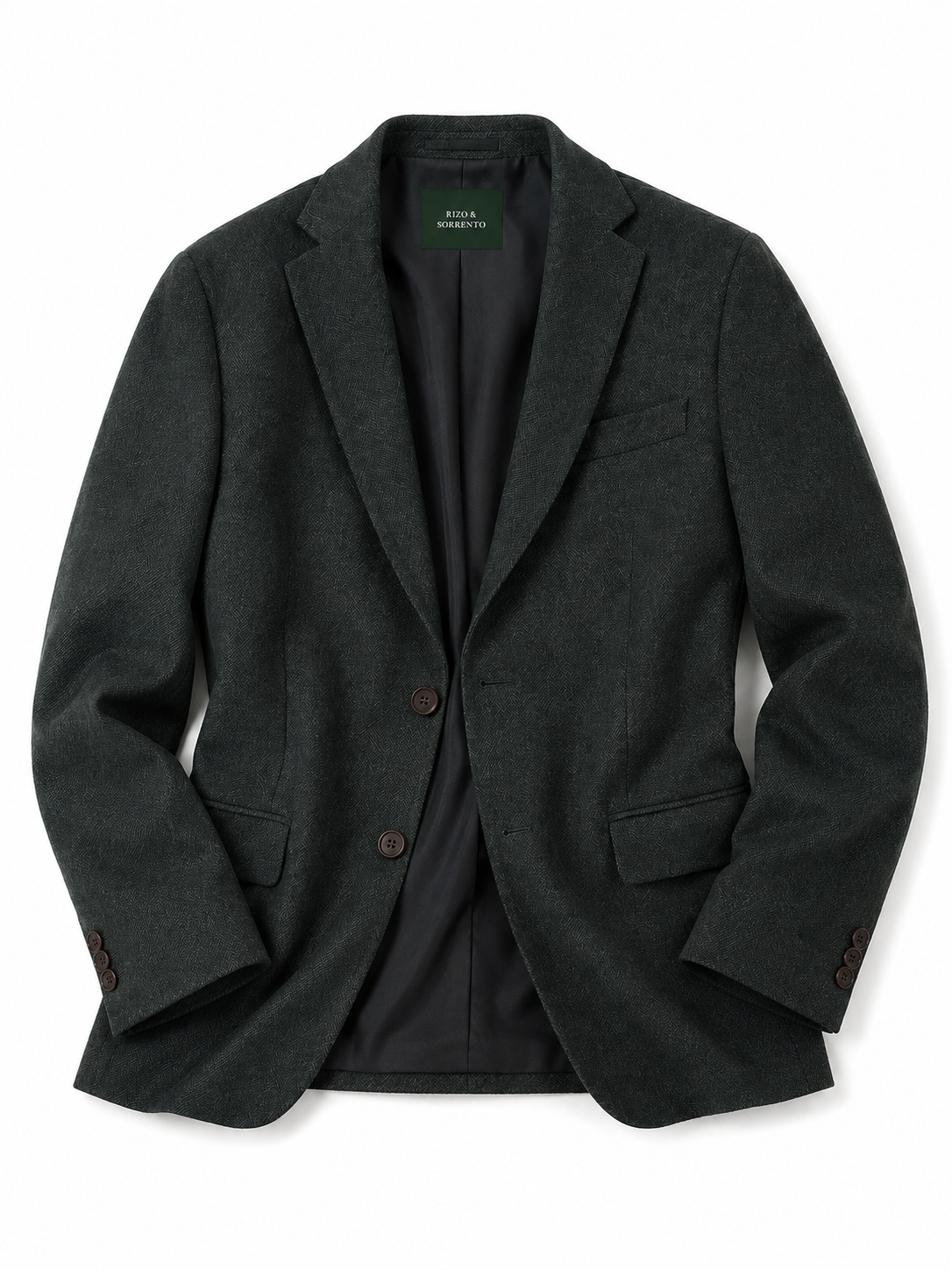 Blazer Milano Verde Oscuro Espina