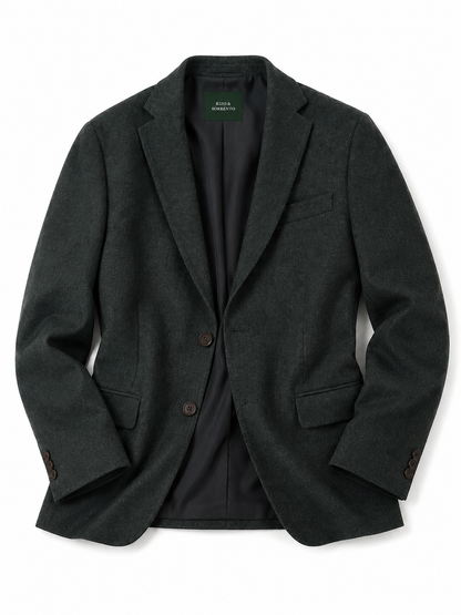 Blazer Milano Verde Oscuro Espina