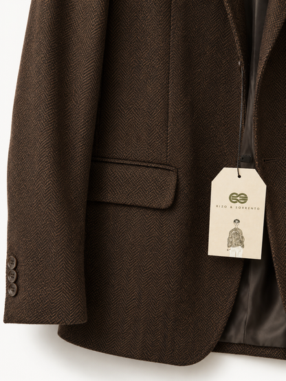 Blazer Milano Café Oscuro Espina