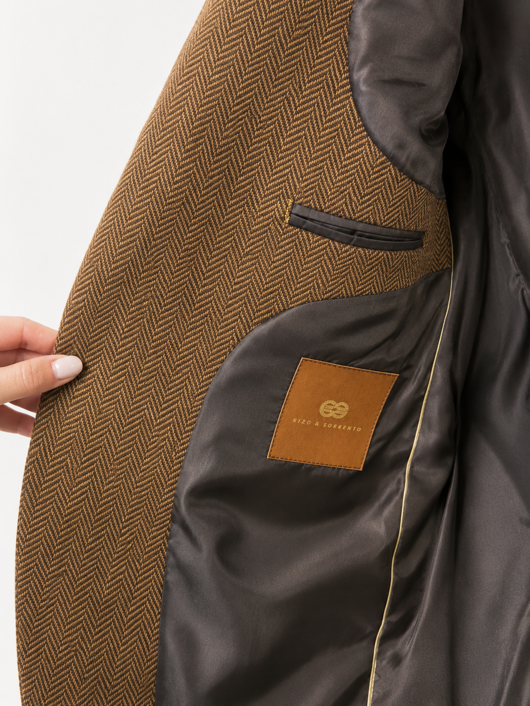 Blazer Milano Camel Espina