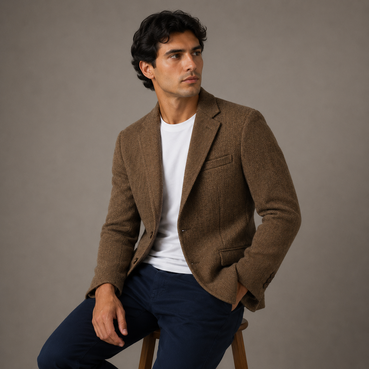 Blazer Milano Camel Espina