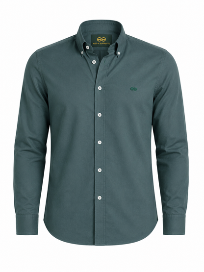 Camisa Oxford Verde