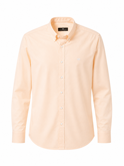 Camisa Oxford Mandarina