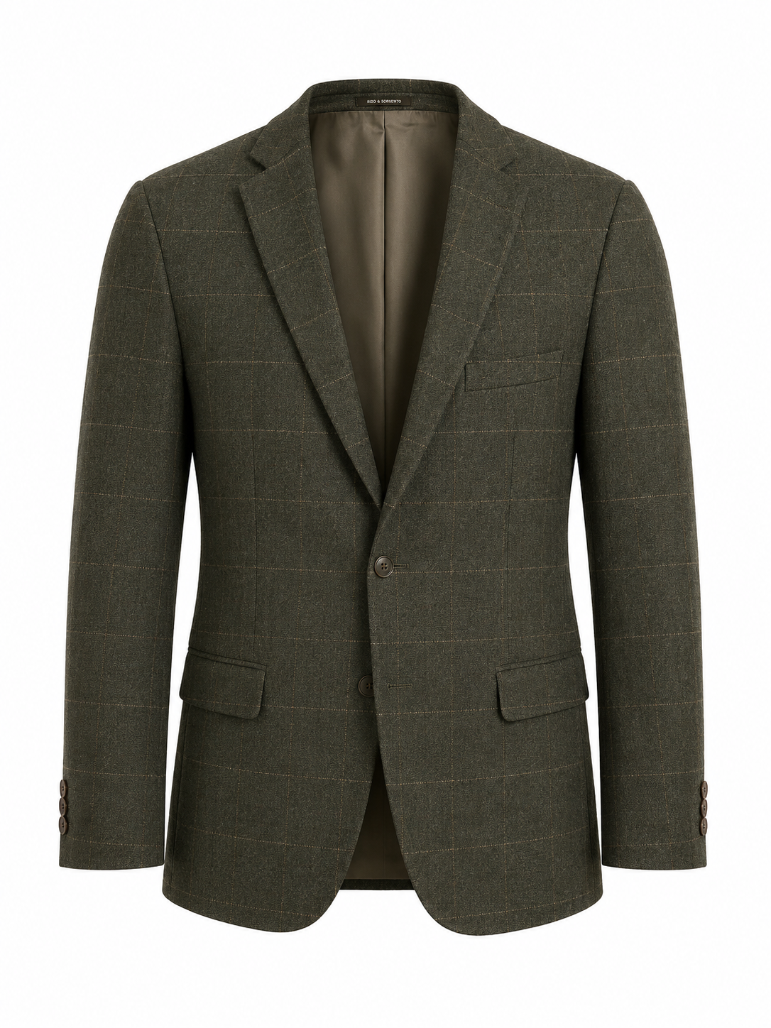 Blazer Milano Verde Cuadros