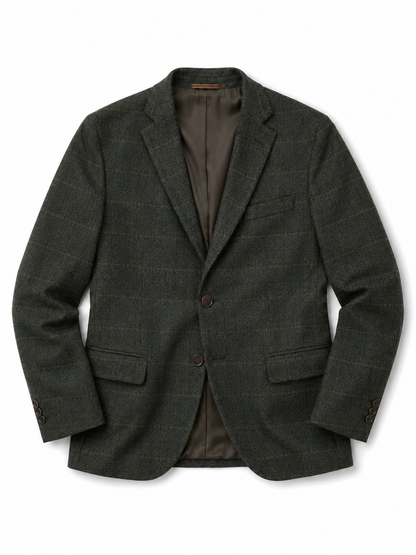 Blazer Milano Verde Cuadros