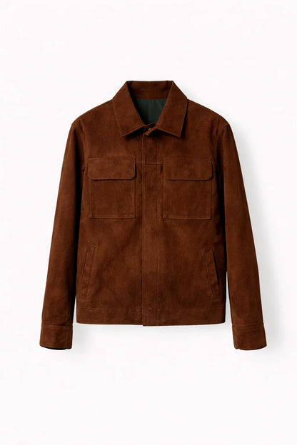 Chaqueta Gamuza Miel