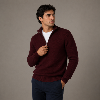Saco Terra Halfzip Vinotinto