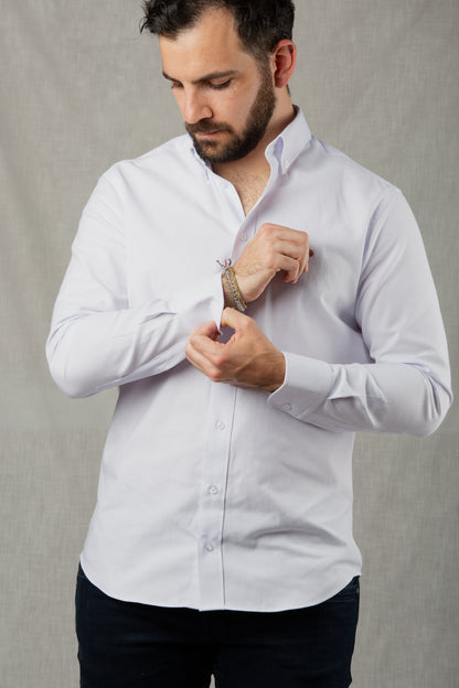 Camisa Oxford Blanca
